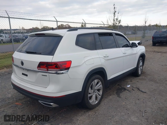 2023 Volkswagen Atlas SE with VIN 1V2KP2CA9PC556898, listed as a IAAI auction lot 40714688 with 53,598 mi miles and . Bid and sale history available at DreamBid. Image 4.