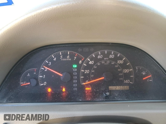 2006 Toyota Camry STD with VIN 4T1BE32K76U162702, listed as a Copart auction lot 52214595 with 275,066 mi miles and Salvage Title. Bid and sale history available at carsss.com. Image 9.