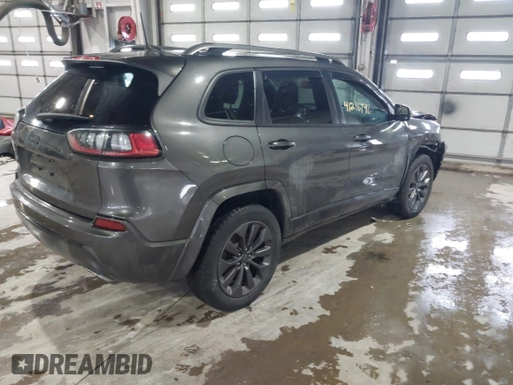 2019 Jeep Cherokee Limited with VIN 1C4PJMDX1KD390547, listed as a IAAI auction lot 41216746 with 109,398 mi miles and . Bid and sale history available at DreamBid. Image 4.