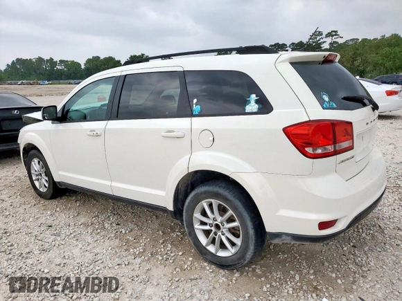 2015 Dodge Journey SXT with VIN 3C4PDCBG0FT546887, listed as a Copart auction lot 57180985 with 119,762 mi miles and Clean title. Bid and sale history available at DreamBid. Image 2.