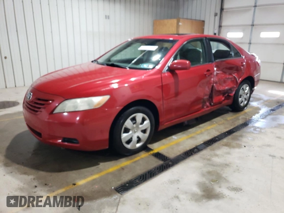 2007 Toyota Camry CE with VIN 4T1BE46K97U097692, listed as a Copart auction lot 53780805 with 177,827 mi miles and Salvage Title. Bid and sale history available at carsss.com. Image 1.