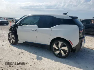 2017 BMW i3 with VIN WBY1Z8C38HV894714, listed as a Copart auction lot 57520835 with 45,860 mi miles and Salvage title. Bid and sale history available at DreamBid. Image 2.