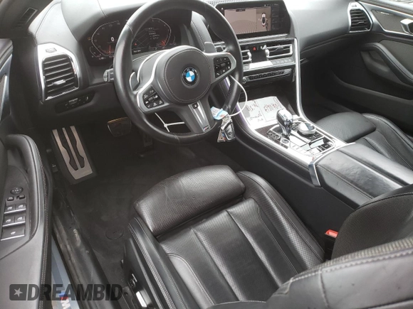 2022 BMW 8 Series 840i z VIN WBADZ2C04NCK03233, wystawiony jako Copart lot #48758235 z przebiegiem 18 113 mil mil oraz Szkoda całkowita • Salvage title. Historia ofert i sprzedaży dostępna na DreamBid. Obrazek 8.