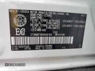 2023 Toyota RAV4 Hybrid XLE with VIN 2T3RWRFV6PW165165, listed as a Copart auction lot 59011275 with 64,740 mi miles and Clean title. Bid and sale history available at DreamBid. Image 13.