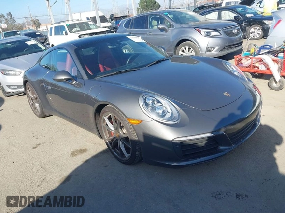 2019 Porsche 911 Carrera S with VIN WP0AB2A90KS114837, listed as a IAAI auction lot 41709937 with 50,248 mi miles. Bid and sale history available at carsss.com. Image 1.