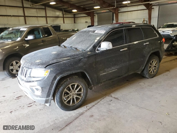 2015 Jeep Grand Cherokee Limited with VIN 1C4RJFBG1FC783290, listed as a Copart auction lot 46331915 with 161,405 mi miles and Salvage Title. Bid and sale history available at carsss.com. Image 1.