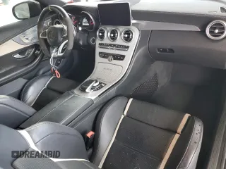 2017 Mercedes-Benz C 63 S AMG with VIN WDDWJ8HB7HF444373, listed as a Copart auction lot 47500484 with 44,881 mi miles and . Bid and sale history available at carsss.com. Image 8.