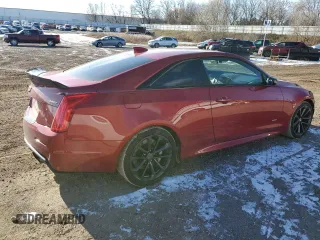 2016 Cadillac ATS-V with VIN 1G6AN1RY8G0100588, listed as a Copart auction lot 82318944 with 51,592 mi miles and Clean Title. Bid and sale history available at carsss.com. Image 3.