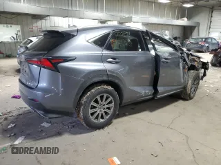 2018 Lexus NX with VIN JTJBARBZ1J2153608, listed as a Copart auction lot 43644085 with 0 mi miles and Clean Title. Bid and sale history available at carsss.com. Image 3.