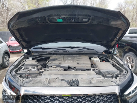 2020 Infiniti QX80 LUXE with VIN JN8AZ2NE8L9251265, listed as a IAAI auction lot 41892787 with 92,297 mi miles. Bid and sale history available at carsss.com. Image 10.