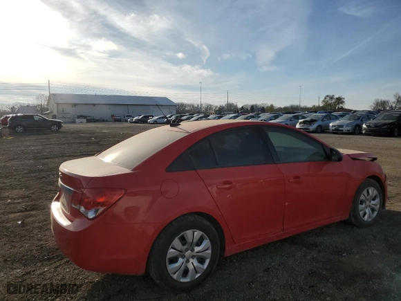 2014 Chevrolet Cruze LS with VIN 1G1PB5SH4E7138978, listed as a Copart auction lot 81618614 with 110,830 mi miles and Salvage Title. Bid and sale history available at carsss.com. Image 3.
