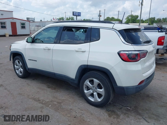 2018 Jeep Compass Altitude with VIN 3C4NJCBB7JT368604, listed as a IAAI auction lot 42092656 with 25,653 mi miles and . Bid and sale history available at DreamBid. Image 3.