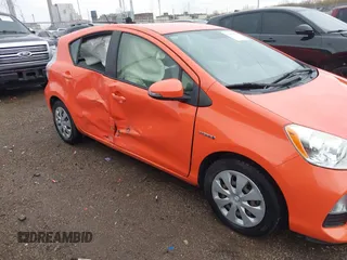 2013 Toyota Prius One with VIN JTDKDTB32D1053479, listed as a IAAI auction lot 41981035 with 53,588 mi miles. Bid and sale history available at carsss.com. Image 13.