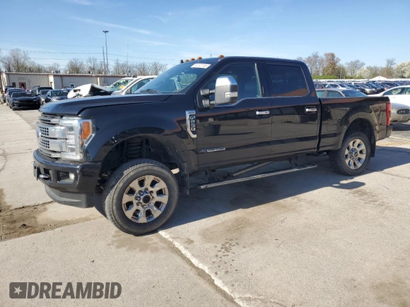 2019 Ford F-250 XL with VIN 1FT7W2BTXKEF35875, listed as a Copart auction lot 54132745 with 109,179 mi miles and Salvage title. Bid and sale history available at DreamBid. Image 1.