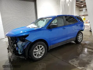 2024 Chevrolet Equinox LS with VIN 3GNAXSEG6RL204990, listed as a Copart auction lot 41880715 with 13,472 mi miles and Salvage Title. Bid and sale history available at carsss.com. Image 1.