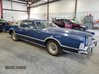 1976 Lincoln Continental with VIN 0000006Y89A895848, listed as a Copart auction lot 45959455 with 33,426 mi miles and Clean Title. Bid and sale history available at DreamBid. Image 4.