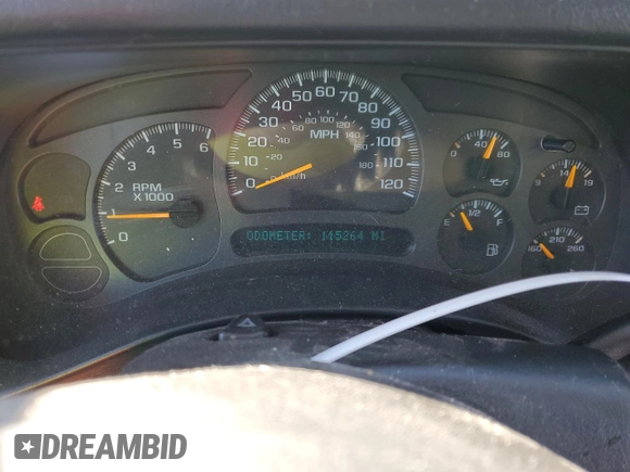 2004 Chevrolet Silverado 1500 Work Truck with VIN 1GCEC14X24Z244860, listed as a Copart auction lot 88584065 with 115,264 mi miles and Salvage Title. Bid and sale history available at carsss.com. Image 9.