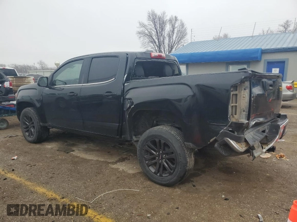 2017 GMC Canyon 2WD SLE with VIN 1GTG5CEN5H1181298, listed as a Copart auction lot 43681595 with 155,063 mi miles and Salvage Title. Bid and sale history available at carsss.com. Image 2.