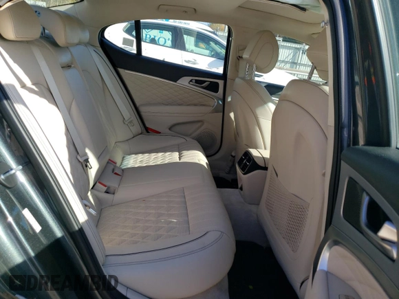 2019 Genesis G70 3.3T Advanced with VIN KMTG34LE0KU014725, listed as a Copart auction lot 78413784 with Not Provided miles and Non Repairable. Bid and sale history available at carsss.com. Image 10.