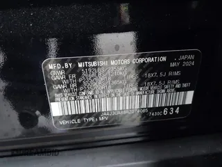 2024 Mitsubishi Outlander ES z VIN JA4J3UA88RZ074065, wystawiony jako IAAI lot #41451179 z przebiegiem 3 338 mil mil oraz . Historia ofert i sprzedaży dostępna na DreamBid. Obrazek 9.