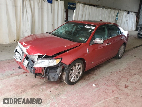 2011 Lincoln MKZ Hybrid with VIN 3LNDL2L35BR775628, listed as a Copart auction lot 61144005 with 180,000 mi miles and Salvage title. Bid and sale history available at DreamBid. Image 1.
