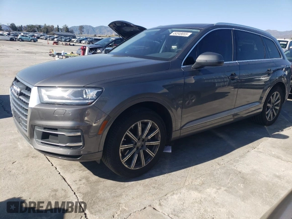 2019 Audi Q7 Premium with VIN WA1AHAF77KD038547, listed as a Copart auction lot 49348855 with 82,317 mi miles and Salvage title. Bid and sale history available at DreamBid. Image 1.