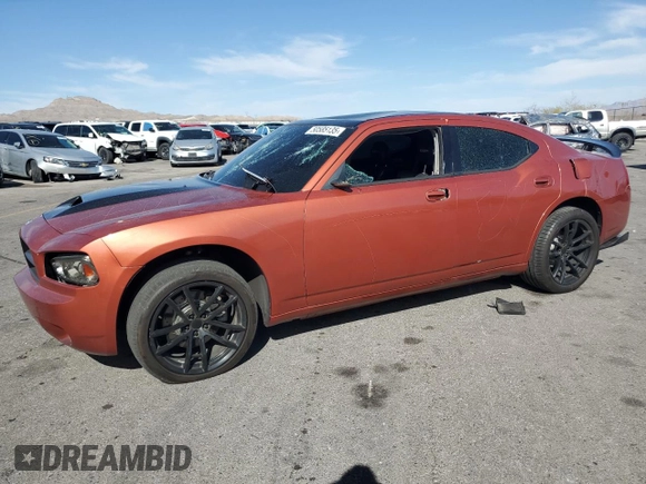 2006 Dodge Charger R/T with VIN 2B3KA53HX6H410069, listed as a Copart auction lot 50585135 with 191,048 mi miles and Salvage Title. Bid and sale history available at carsss.com. Image 1.
