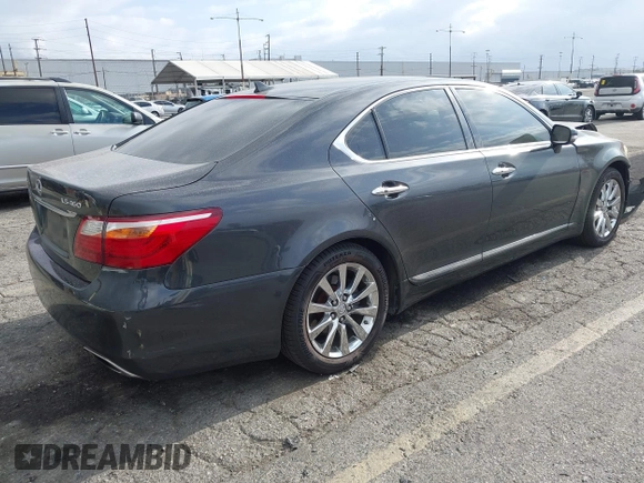 2010 Lexus LS 460 with VIN JTHBL5EF2A5101263, listed as a IAAI auction lot 42094168 with 264,870 mi miles and . Bid and sale history available at DreamBid. Image 4.