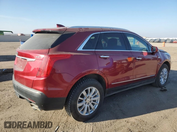 2019 Cadillac XT5 Luxury AWD with VIN 1GYKNDRS7KZ171794, listed as a Copart auction lot 83385654 with 52,229 mi miles and Salvage Title. Bid and sale history available at carsss.com. Image 3.