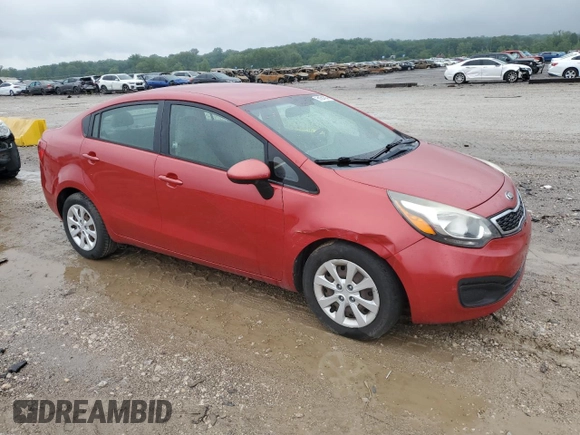 2014 Kia Rio EX z VIN KNADN4A34E6339252, wystawiony jako Copart lot #58294305 z przebiegiem 155 412 mil mil oraz Tytuł czysty. Historia ofert i sprzedaży dostępna na DreamBid. Obrazek 4.