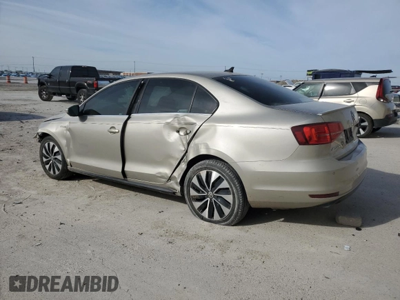 2015 Volkswagen Jetta Sedan Hybrid SEL Premium with VIN 3VW637AJXFM427884, listed as a Copart auction lot 49460505 with 58,950 mi miles and Salvage Title. Bid and sale history available at carsss.com. Image 2.