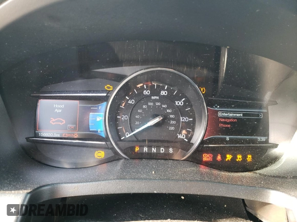2016 Ford Explorer XLT with VIN 1FM5K8D81GGA41913, listed as a Copart auction lot 46313125 with 156,600 mi miles and Salvage Title. Bid and sale history available at carsss.com. Image 9.