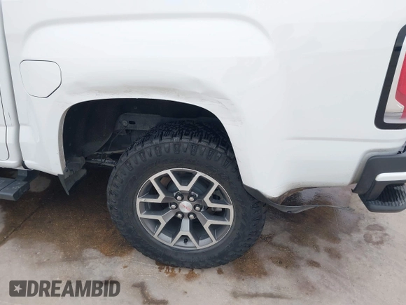 2021 GMC Canyon 4WD AT4 w/Leather with VIN 1GTG6FEN6M1154040, listed as a IAAI auction lot 41209527 with 29,484 mi miles. Bid and sale history available at carsss.com. Image 19.