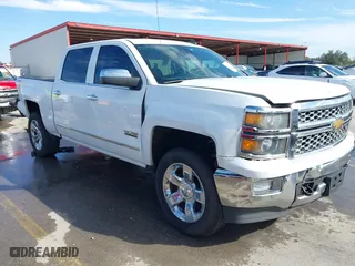 2015 Chevrolet Silverado 1500 LTZ with VIN 3GCUKSEC6FG435135, listed as a IAAI auction lot 41680508 with 207,386 mi miles. Bid and sale history available at carsss.com. Image 1.