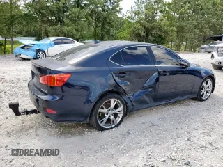 2009 Lexus IS 250 with VIN JTHBK262395095515, listed as a Copart auction lot 59943765 with 170,234 mi miles and Salvage title. Bid and sale history available at DreamBid. Image 3.