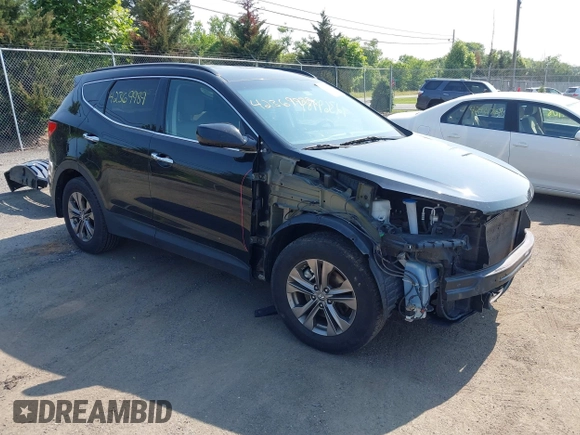 2014 Hyundai Santa Fe with VIN 5XYZUDLB9EG187420, listed as a IAAI auction lot 42369989 with 181,713 mi miles and . Bid and sale history available at DreamBid. Image 1.