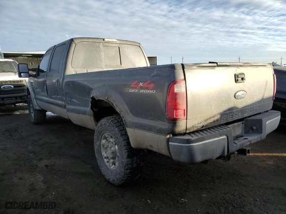 2008 Ford Super Duty F-350 SRW XL with VIN 1FTWW31R98ED53701, listed as a Copart auction lot 88039655 with 247,042 mi miles and Salvage Title. Bid and sale history available at carsss.com. Image 2.