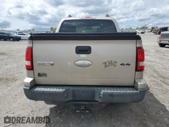 2007 Ford Explorer Sport Trac XLT with VIN 1FMEU51K37UB42252, listed as a Copart auction lot 53814115 with 194,133 mi miles and Salvage title. Bid and sale history available at DreamBid. Image 6.