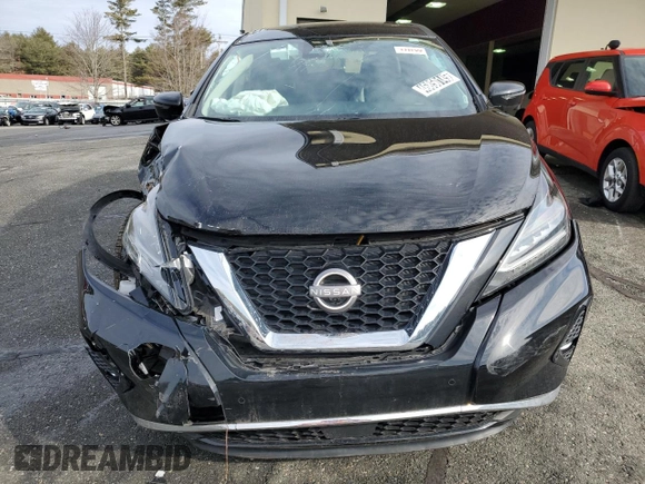 2023 Nissan Murano SL with VIN 5N1AZ2CJ4PC124965, listed as a Copart auction lot 46850145 with 51,672 mi miles and Non Repairable. Bid and sale history available at DreamBid. Image 5.