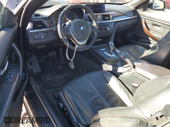 2014 BMW 4 Series 428i with VIN WBA3V7C58EJ873122, listed as a Copart auction lot 43288005 with 129,038 mi miles and Clean title. Bid and sale history available at DreamBid. Image 8.