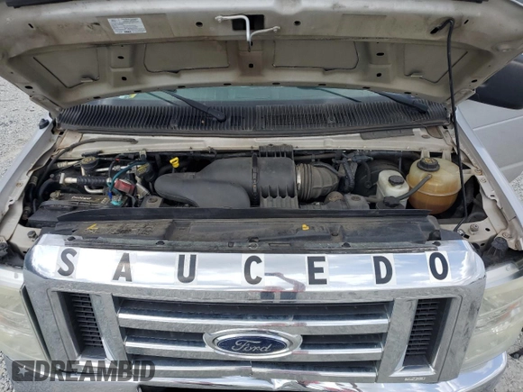2013 Ford Econoline Passenger XL with VIN 1FBNE3BLXDDA27872, listed as a Copart auction lot 49171495 with Not provided miles and Salvage title. Bid and sale history available at DreamBid. Image 12.
