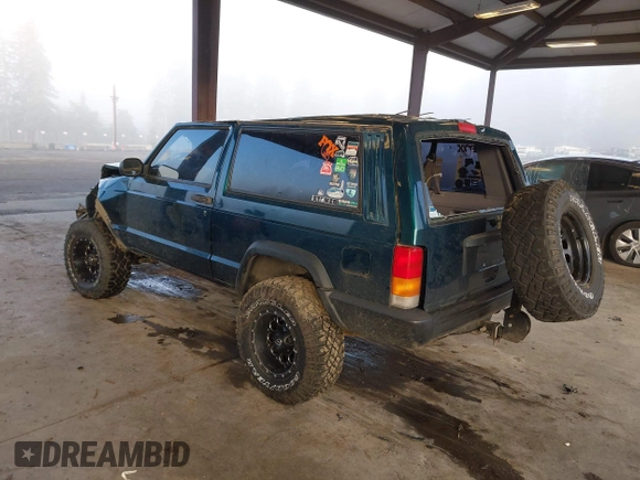 1997 Jeep Cherokee Sport with VIN 1J4FJ67S6VL574149, listed as a IAAI auction lot 41286297 with 1 mi miles. Bid and sale history available at carsss.com. Image 3.