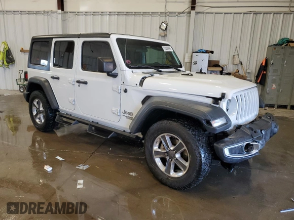 2018 Jeep Wrangler Unlimited Sport S z VIN 1C4HJXDG3JW274310, wystawiony jako Copart lot #53448895 z przebiegiem 112 467 mil mil oraz Szkoda całkowita • Salvage title. Historia ofert i sprzedaży dostępna na DreamBid. Obrazek 4.