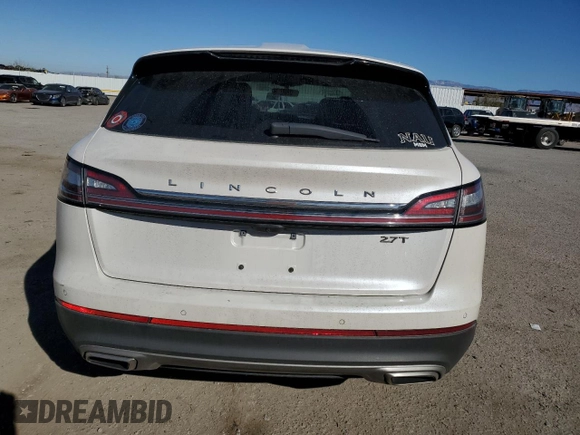 2019 Lincoln Nautilus Reserve with VIN 2LMPJ6LP6KBL18701, listed as a Copart auction lot 44176695 with Not provided miles and Salvage title. Bid and sale history available at DreamBid. Image 6.