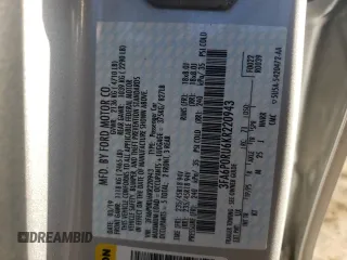 2019 Ford Fusion Hybrid Titanium with VIN 3FA6P0RU6KR220943, listed as a Copart auction lot 49444833 with 42,622 mi miles. Bid and sale history available at carsss.com. Image 14.