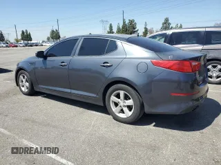 2015 Kia Optima LX z VIN KNAGM4A77F5629558, wystawiony jako Copart lot #55863825 z przebiegiem 143 620 mil mil oraz Szkoda całkowita • Salvage title. Historia ofert i sprzedaży dostępna na DreamBid. Obrazek 2.