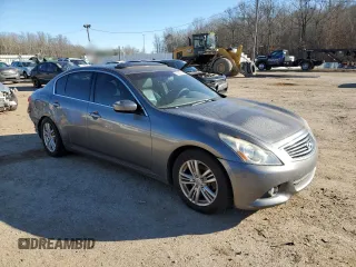 2012 Infiniti G25 Sedan Journey with VIN JN1DV6AP5CM810175, listed as a Copart auction lot 89208395 with 197,134 mi miles and Salvage Title. Bid and sale history available at carsss.com. Image 4.