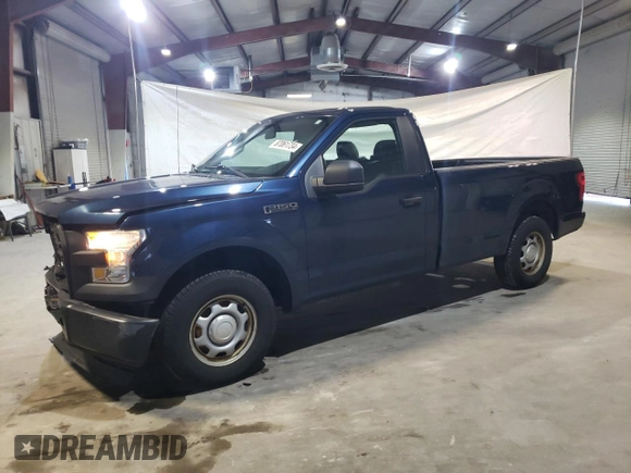 2016 Ford F-150 XL with VIN 1FTMF1C87GKF37941, listed as a Copart auction lot 87061734 with 126,380 mi miles and Salvage Title. Bid and sale history available at carsss.com. Image 1.