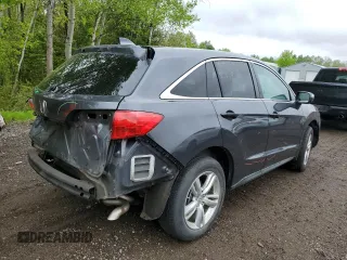 2014 Acura RDX with VIN 5J8TB4H30EL802052, listed as a Copart auction lot 58481205 with 142,416 mi miles and Salvage title. Bid and sale history available at DreamBid. Image 3.