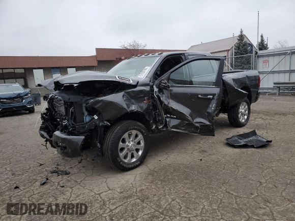 2023 Ram 2500 Laramie with VIN 3C6UR5FL5PG616179, listed as a Copart auction lot 84209194 with 0 mi miles and Salvage Title. Bid and sale history available at carsss.com. Image 1.